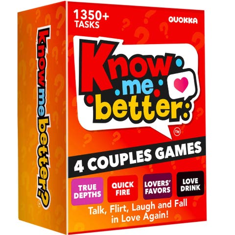 Couples Conversation & Date Night Card Games Set