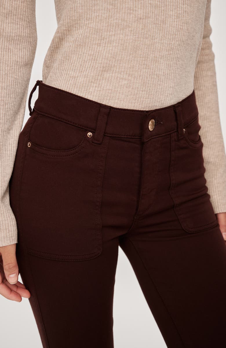 DL1961 Mara Instasculpt Ankle Straight Leg Jeans, Alternate, color, Bark