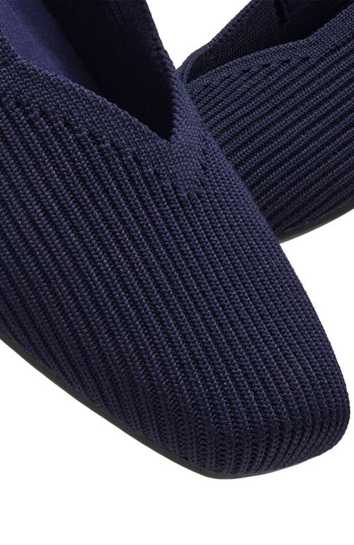 Vivaia Margot Mary-jane Square-toe Ballet Flats In Blue