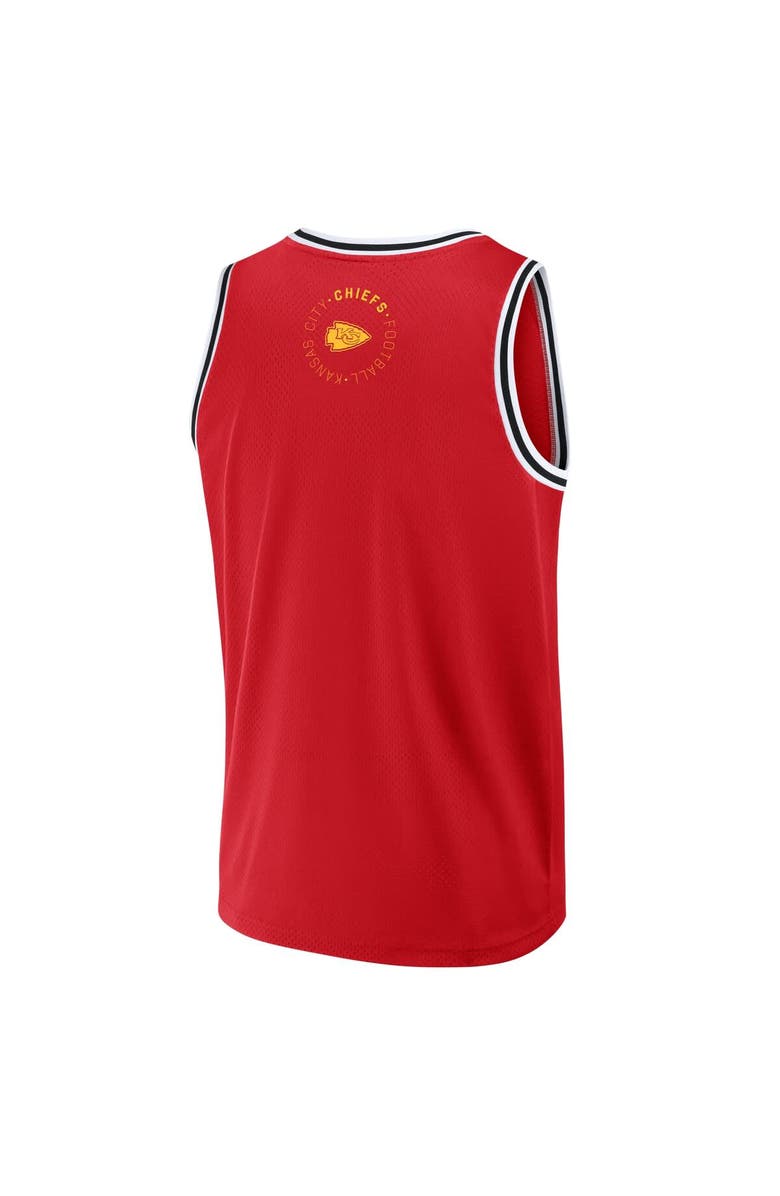 FANATICS Men's Fanatics Red Kansas City Chiefs Elements Future Ground Jersey Tank Top, Alternate, color, Red