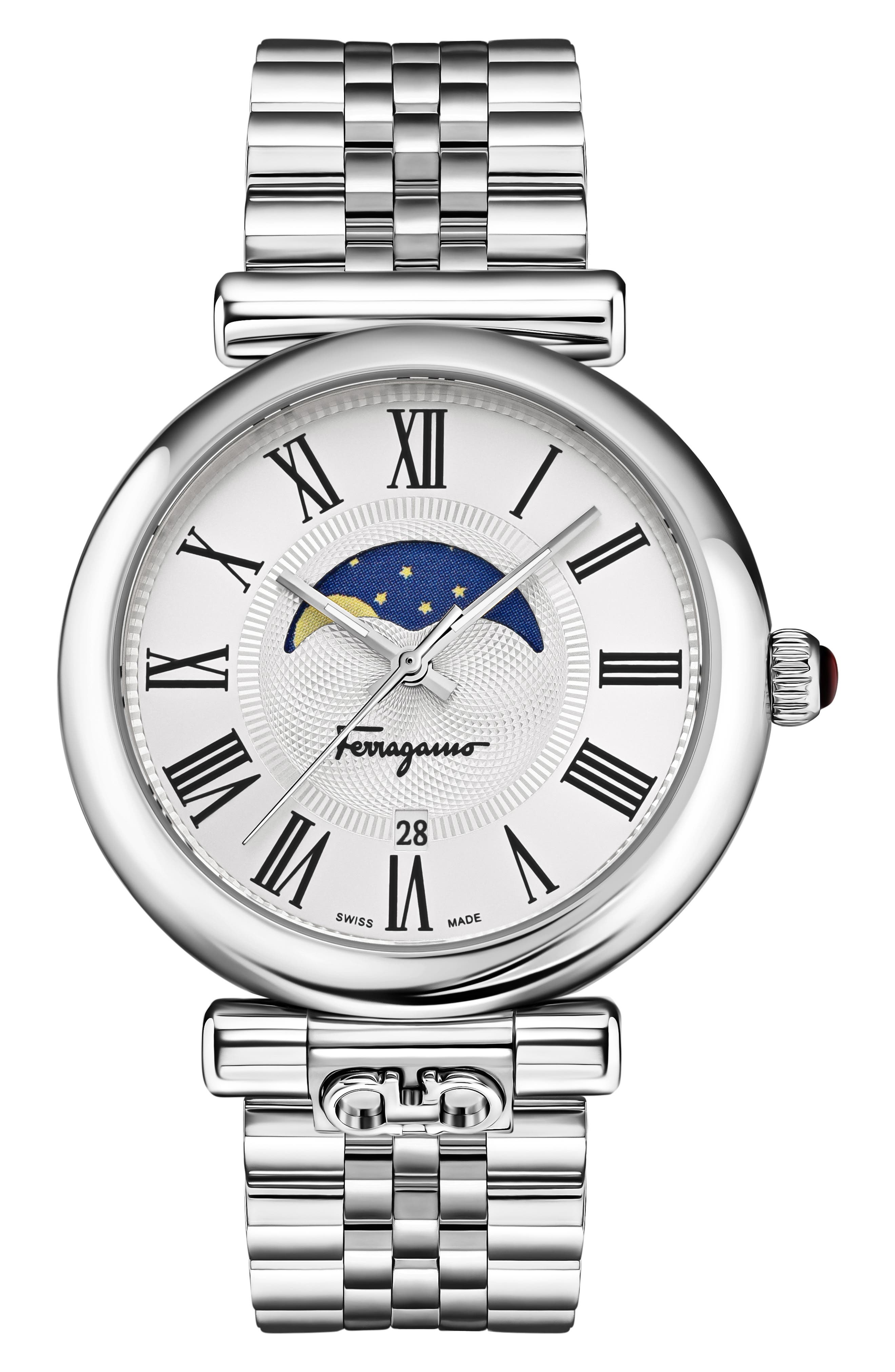 FERRAGAMO Classic Bracelet Watch, 36mm