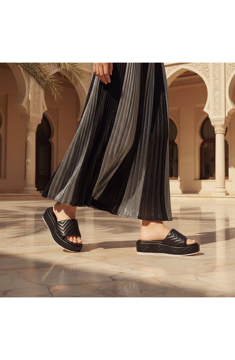 BEAUTIISOLES Deedee Platform Sandal, Alternate, color, Black