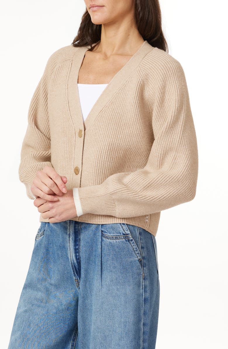 Scotch & Soda Slouch Cardigan, Alternate, color, Oatmeal Heather
