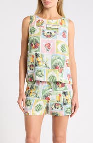 DR2 by Daniel Rainn Desert Scenic Shell Top