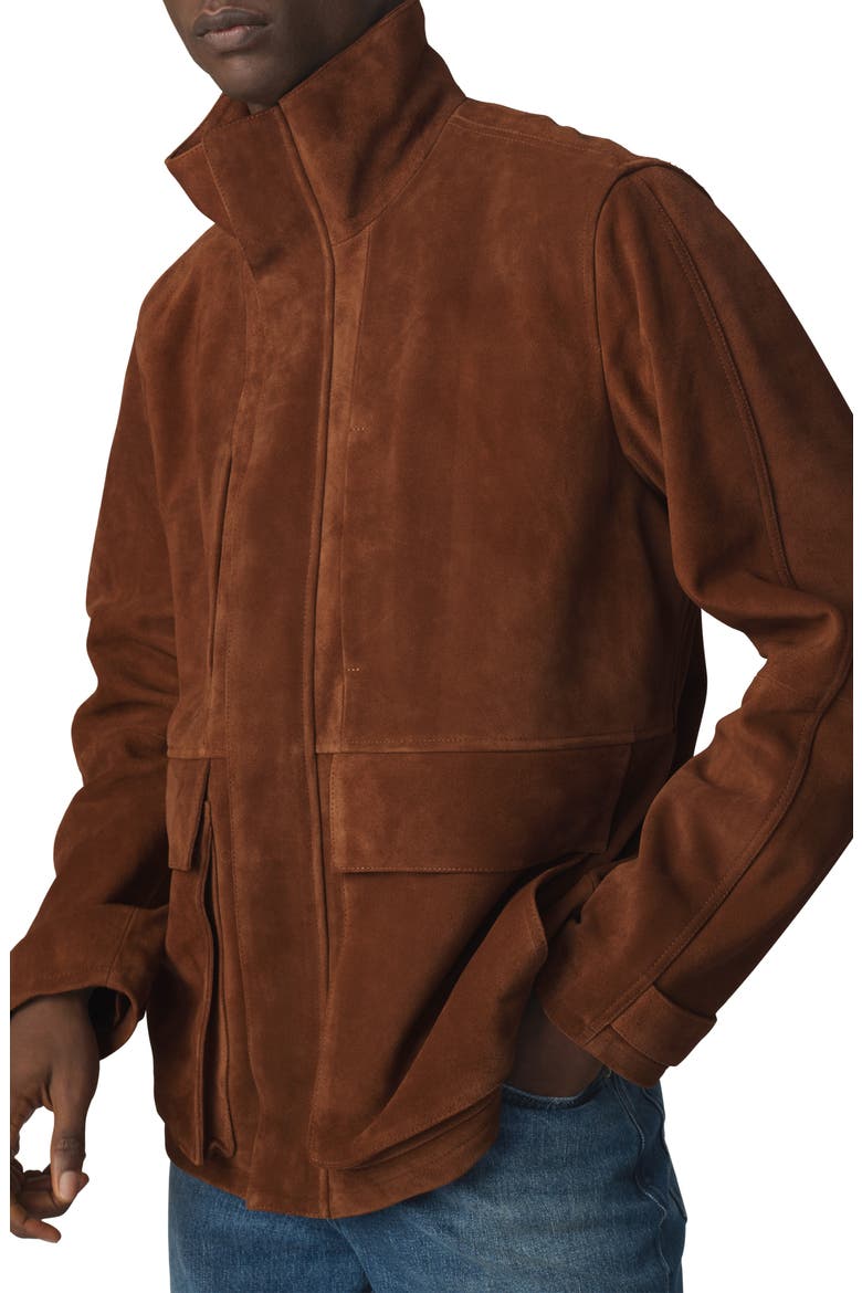 Modern Travel Leather Jacket, Alternate, color, WHISKEY