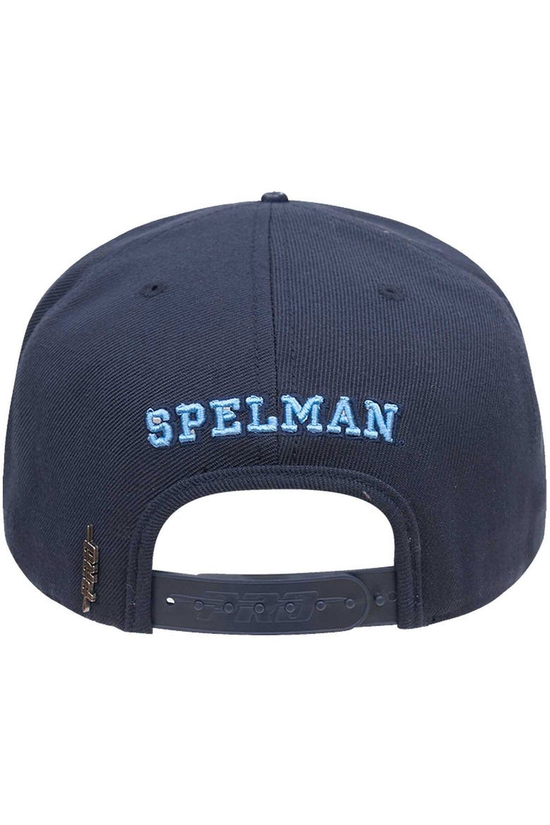 Men's Pro Standard  Navy Spelman College Jaguars Evergreen Spelman College Snapback Hat, Alternate, color, Navy