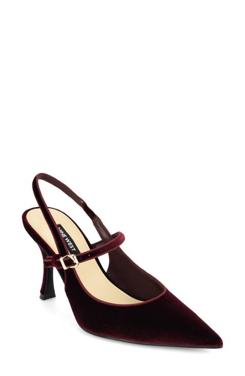 Amelap Pointed Toe Slingback Pump