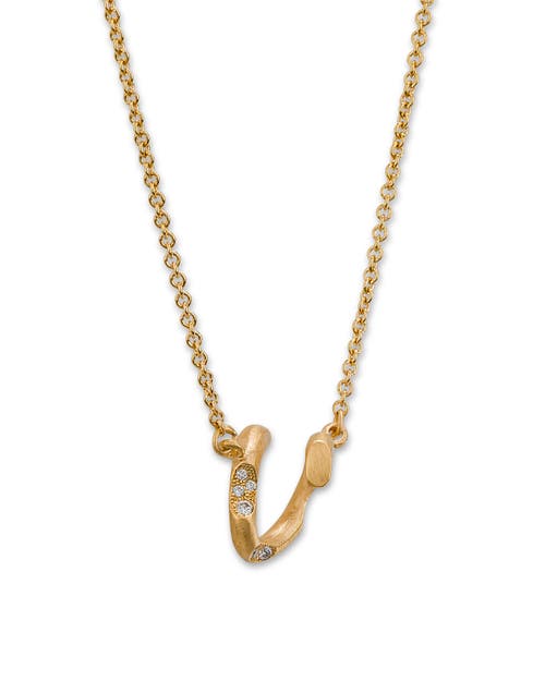 Eloise Jewelry Oasis Radiance Necklace With Gemstone In Gold