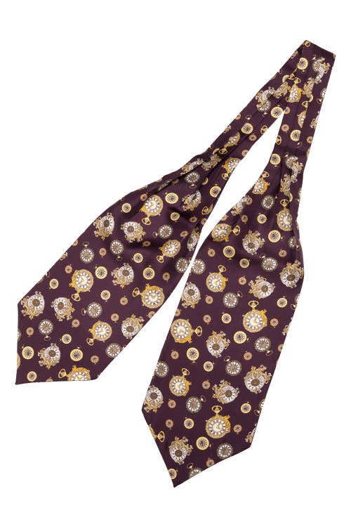 Elizabetta Gilded Keeper In Plum