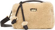 HAMMITT Small Evan Genuine Shearling Crossbody Bag