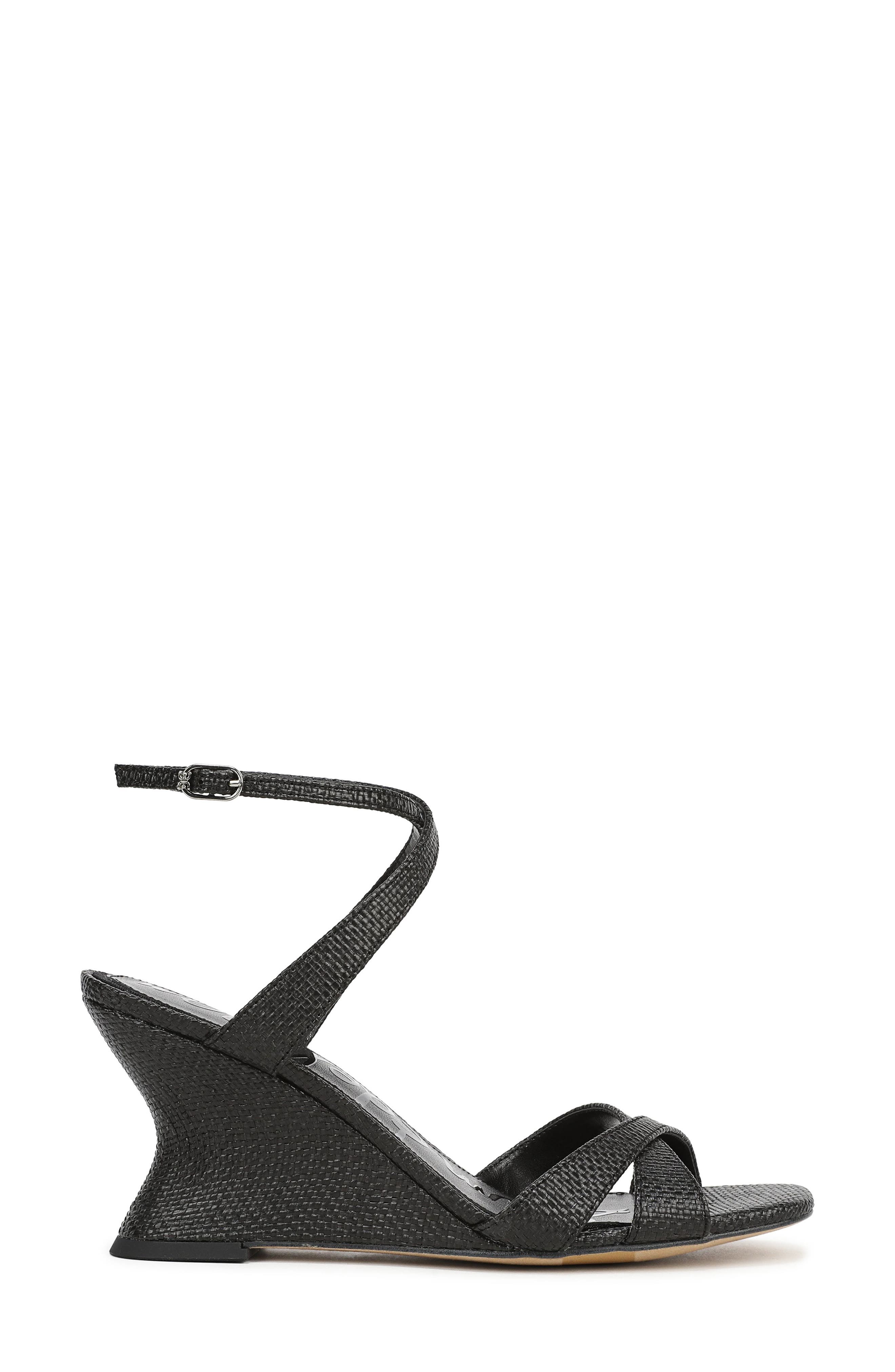 Sam Edelman Davi Ankle Strap Wedge Sandal, Alternate, color, 
