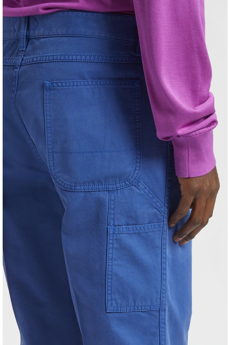 Sanded Light Twill Workwear Pants, Alternate, color, PRUSSIAN BLUE