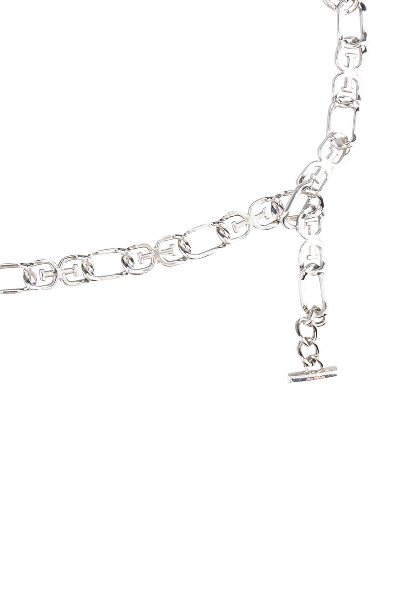 Sam Edelman Logo Chain Link Belt, Alternate, color, 