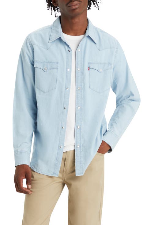 Classic Western Standard Denim Shirt