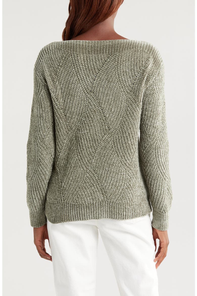 Shell St. Luna Boat Neck Sweater, Alternate, color, SEAGRASS