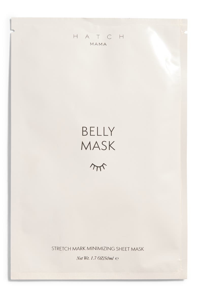 Belly Mask Stretch Mark Reduction Sheet Mask, Main, color, NO COLOR