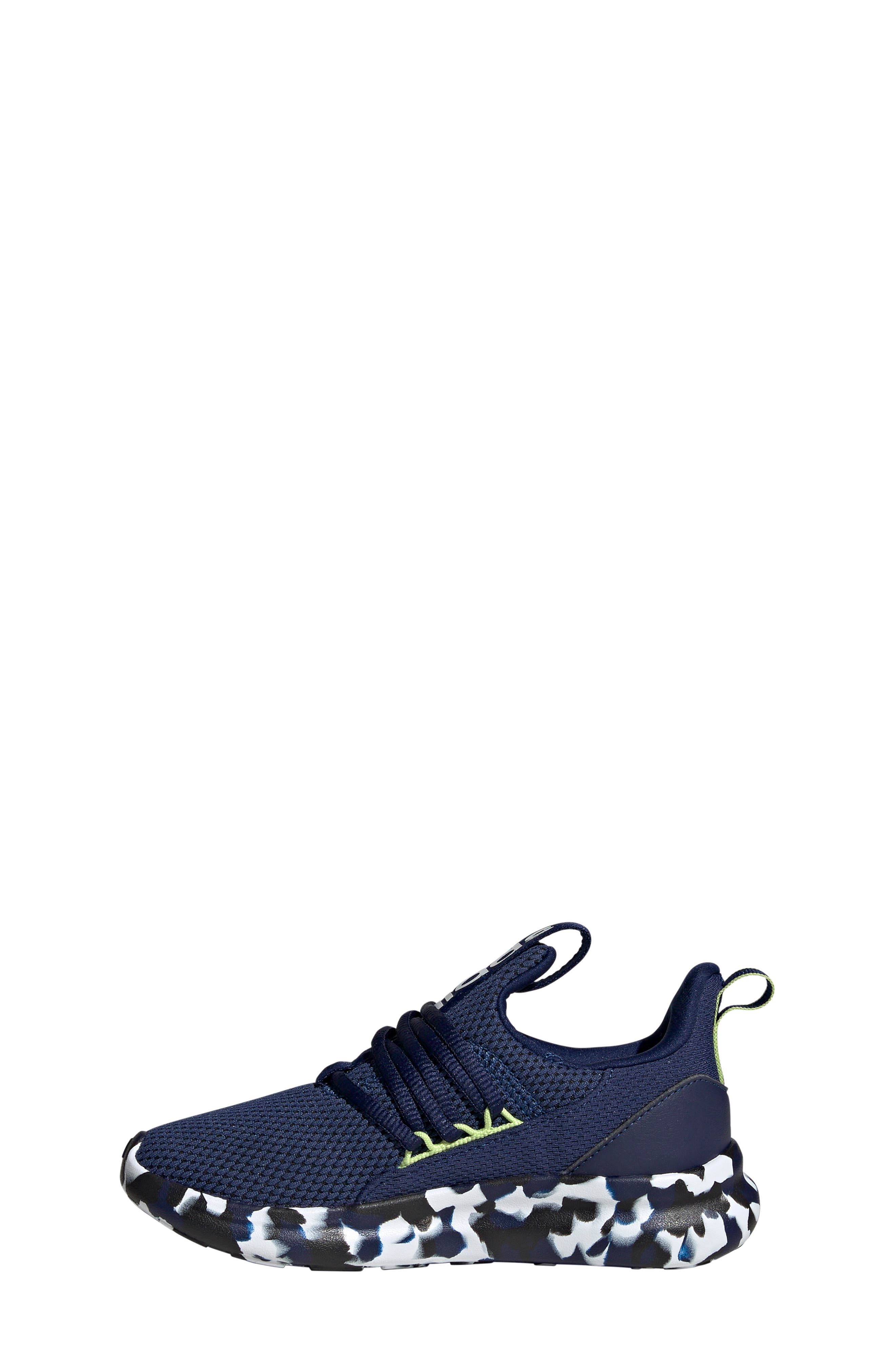 adidas Kids' Lite Racer Adapt 7.0 Sneaker, Alternate, color, Dkblue/Ftw