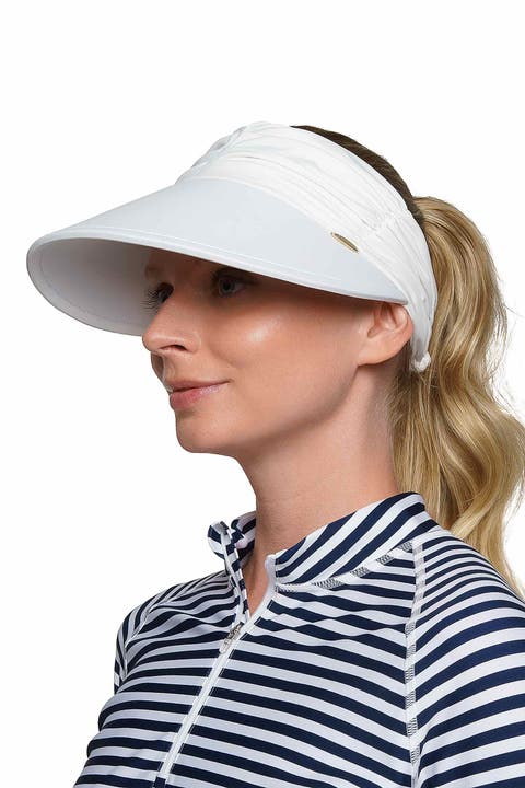 Women's Swim Visor, UPF 50+ Sun Protection, Exuma