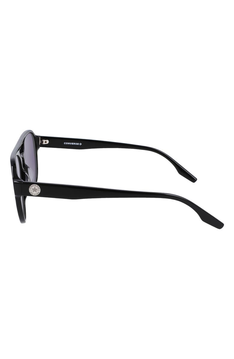 Converse 55mm Aviator Sunglasses, Alternate, color,