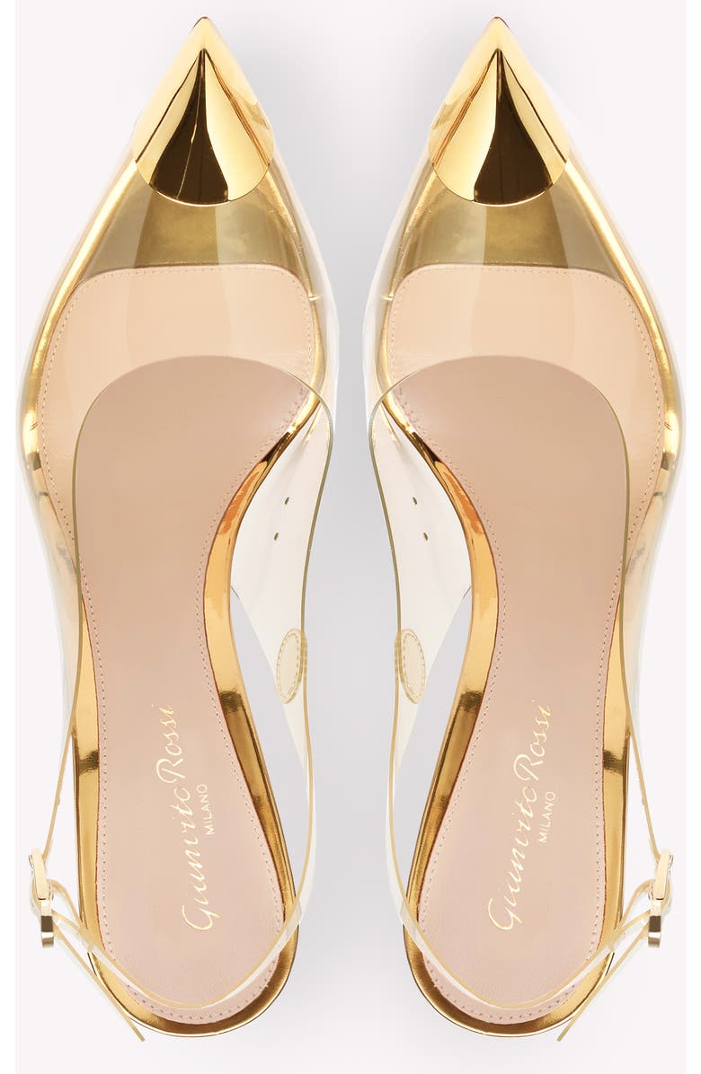Gianvito Rossi Diana Pump, Alternate, color, Gold Tpu
