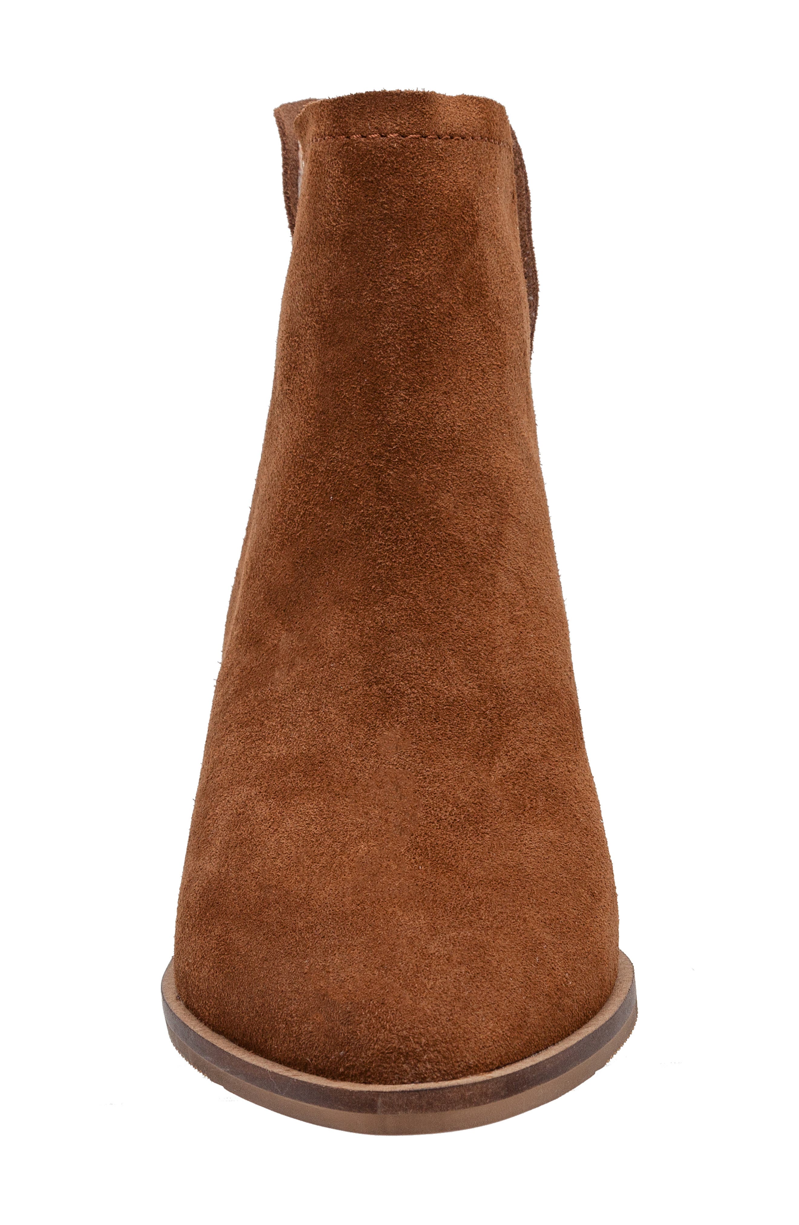 Noblex Bootie, Alternate, color, DARK COGNAC