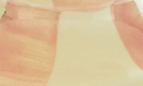 Mackenzie-childs Mackenzie Childs Rosy Check Mini Pedestal Platter In Pink