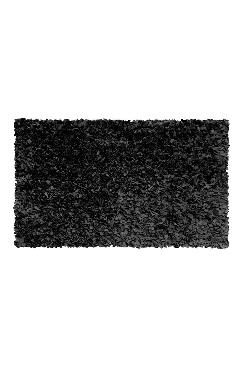 Shaggy Raggy Rug, Main, color, BLACK