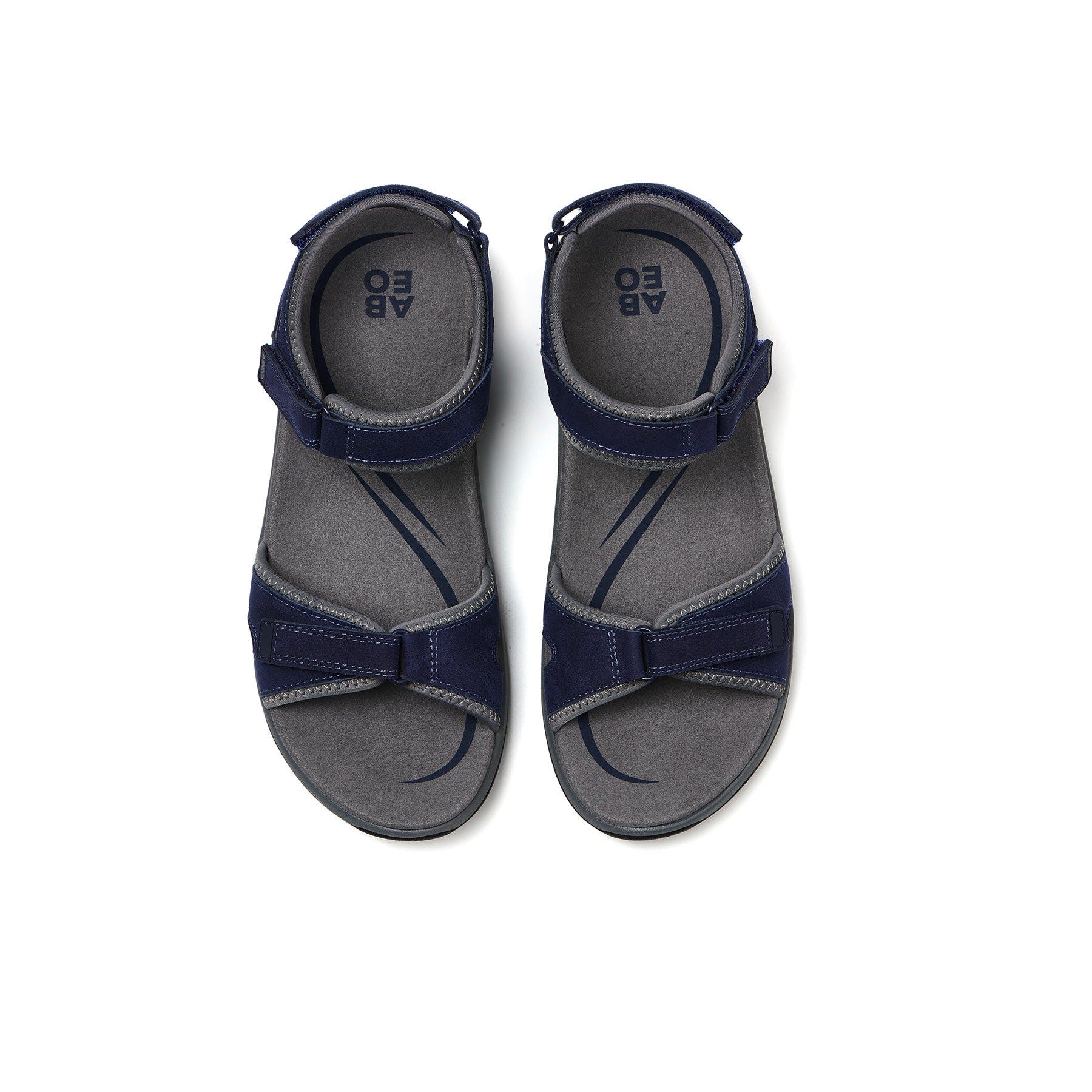 Goleta Sandal, Alternate, color, Navy - Regular