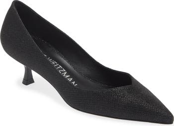 Stuart weitzman kitten heel pumps online