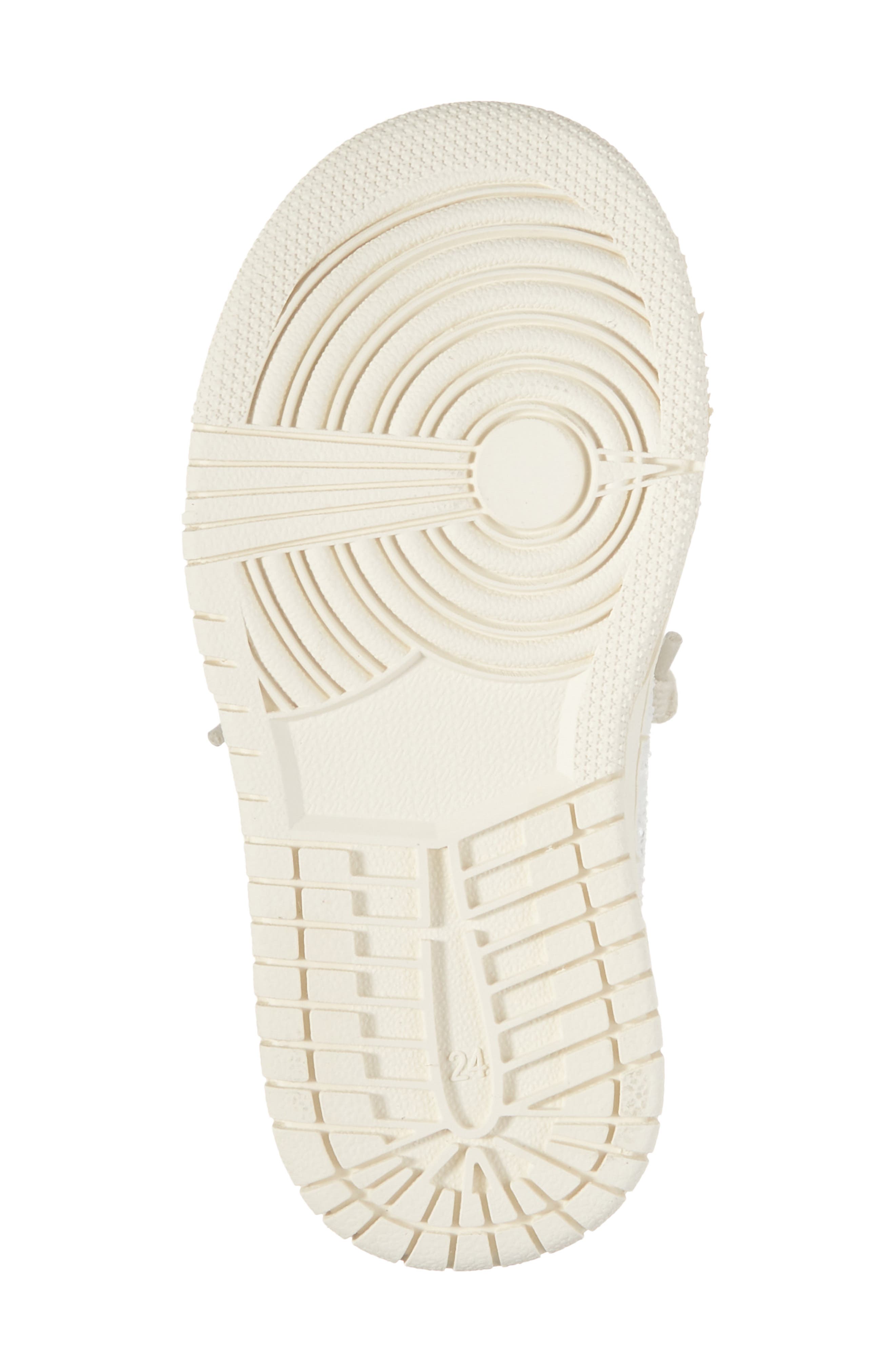 L'AMOUR Kids' Kinely Glitter Star Sneaker, Alternate, color, Glitter White