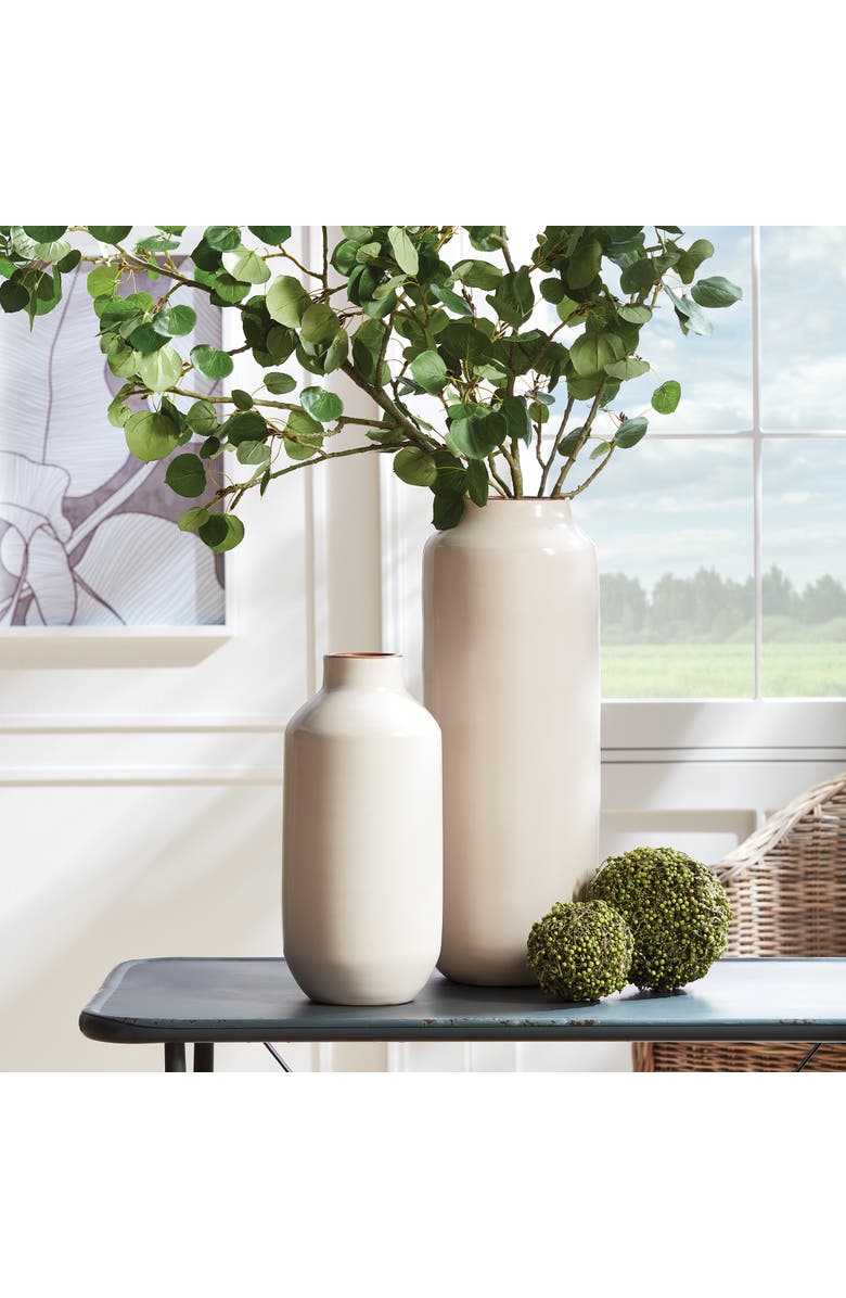 Napa Home & Garden Lucela Vase Tall, Alternate, color, White