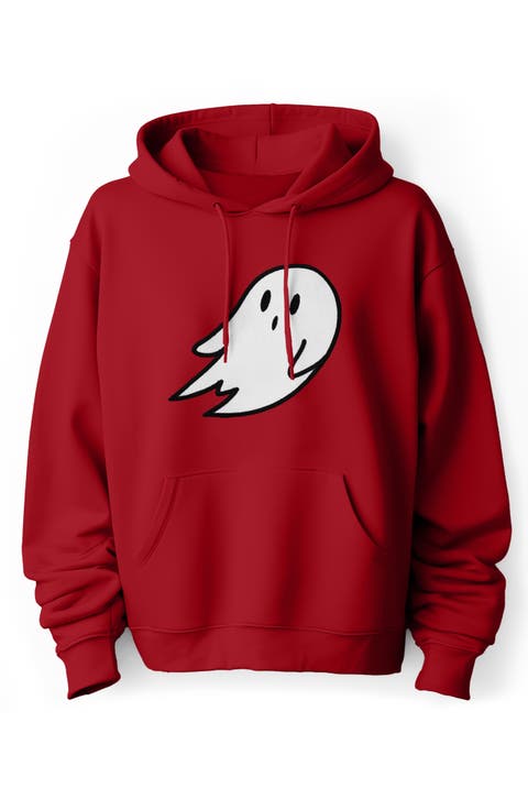 Giant Ghost Fleece Hoodie