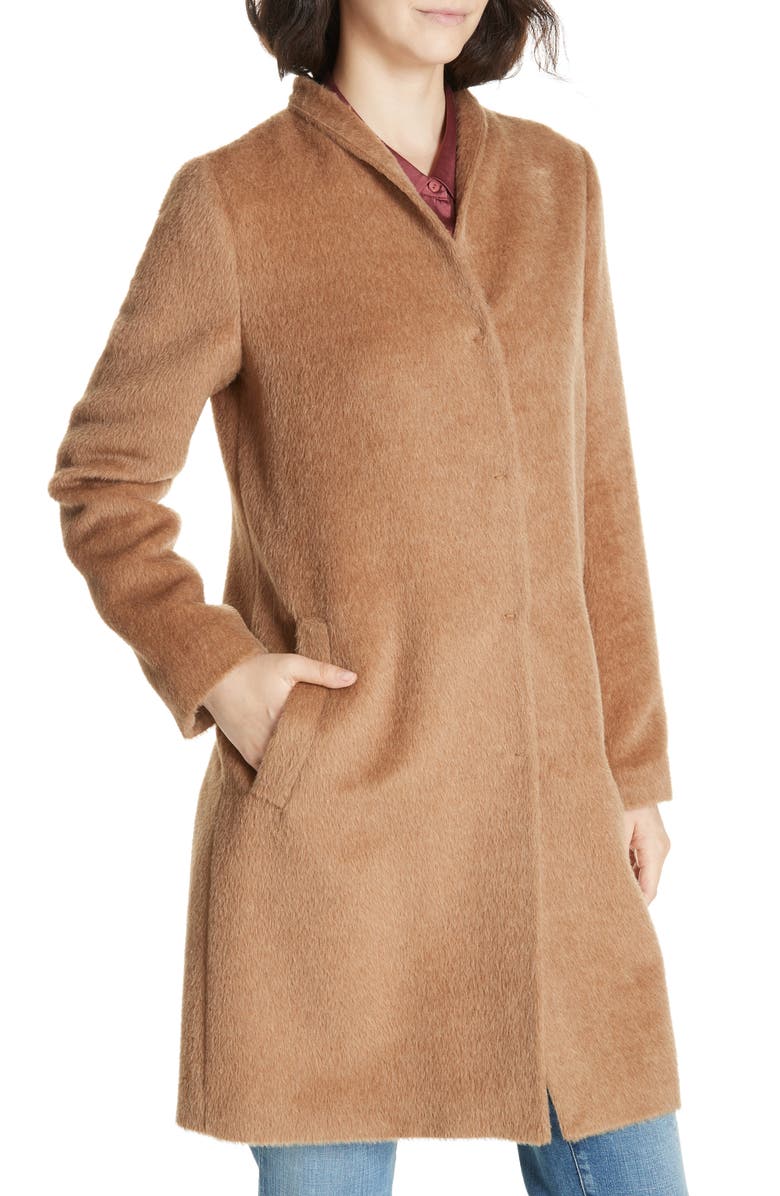 Eileen Fisher Suri Alpaca Blend Coat, Alternate, color, 