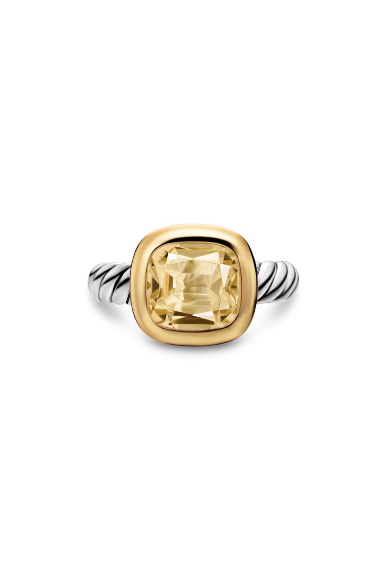Mercer® Color Stone Ring, 10mm, Main, color, CHAMPAGNE CITRINE