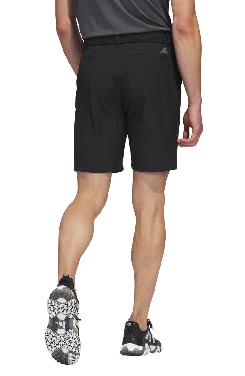adidas Golf Ultimate Water Repellent Stretch Flat Front Shorts, Alternate, color, 
