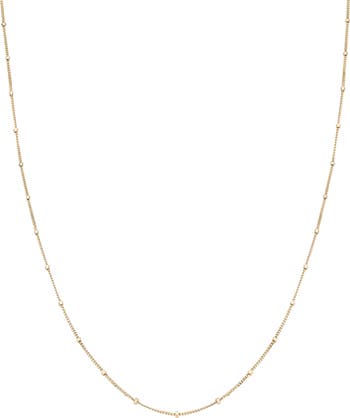 18k Gold Jewelry Nordstrom Gold Chain Necklace Bearfruit Jewelry