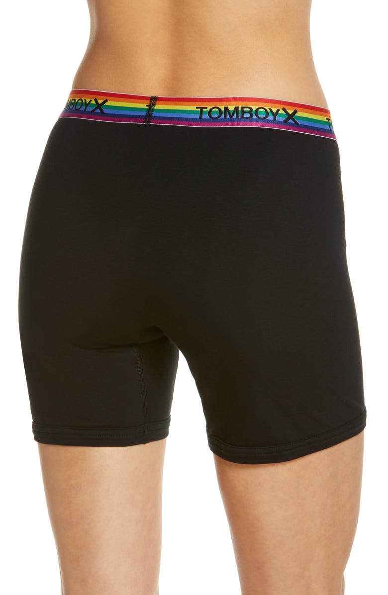 TomboyX 6-Inch Fly Packing Boxers, Alternate, color, 