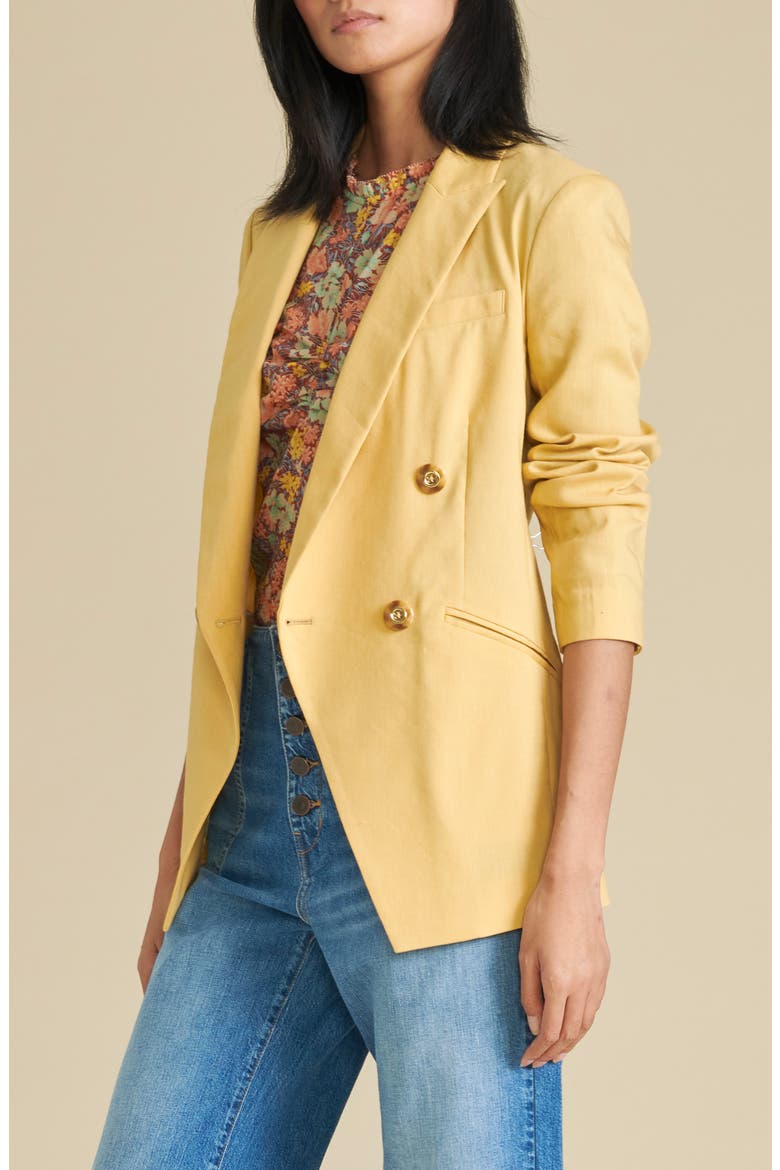 Nisha Jacket, Alternate, color, VINTAGE YELLOW
