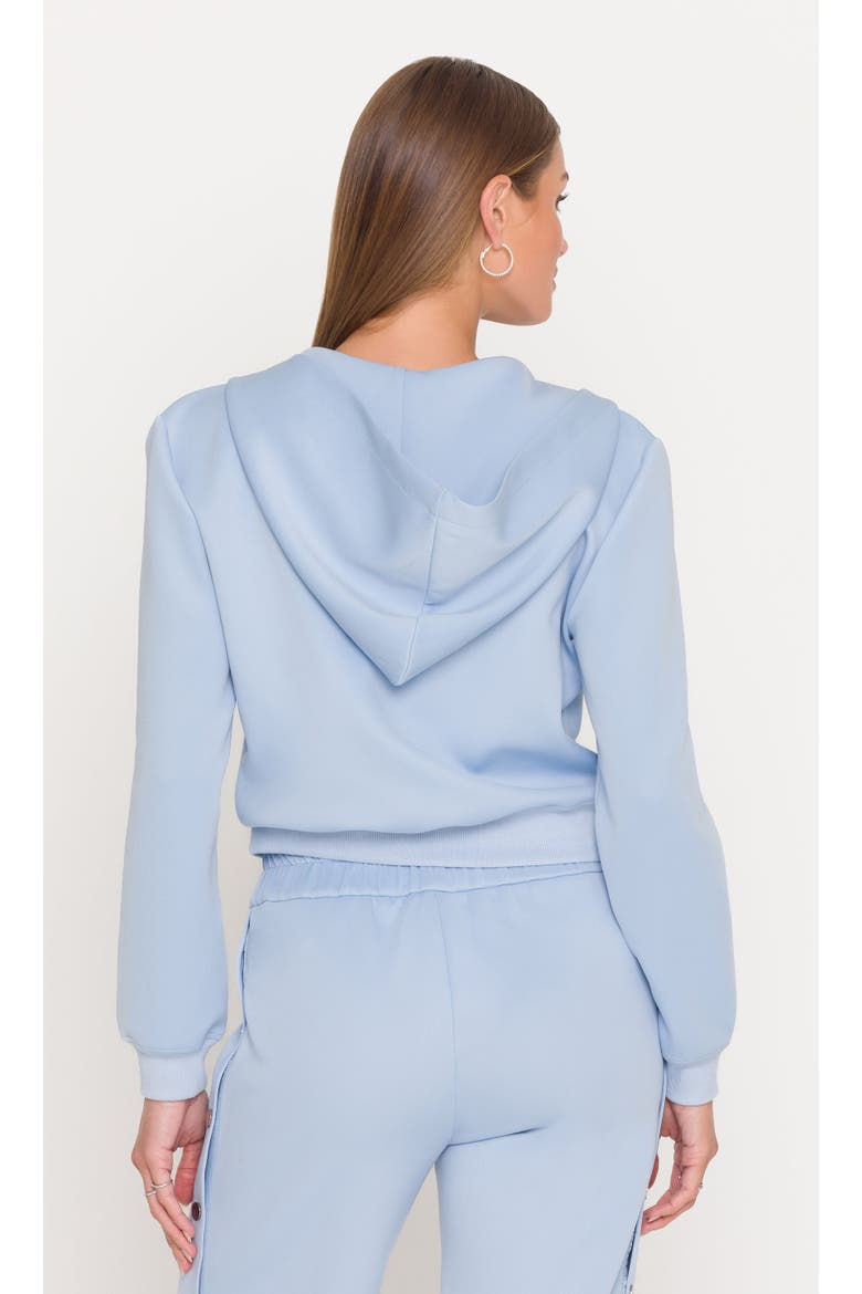 Zira Scuba Hoodie, Alternate, color, Light Blue