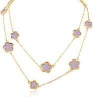 JARDIN Clover Station Chain Necklace