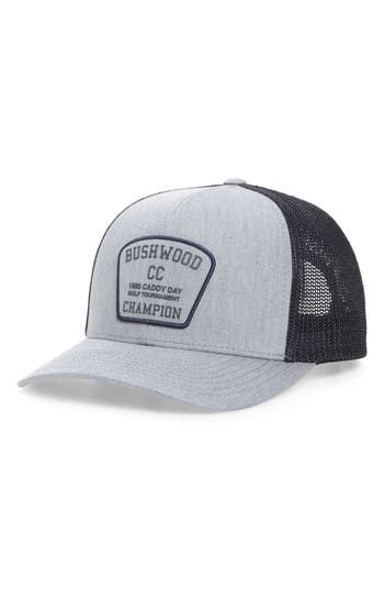 Travismathew Presidential Suite Trucker Hat In Gray