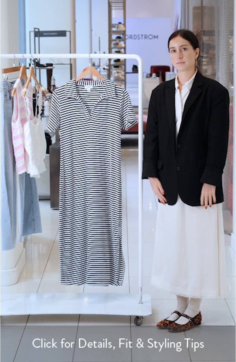 Midi Polo Shirtdress, sales video thumbnail