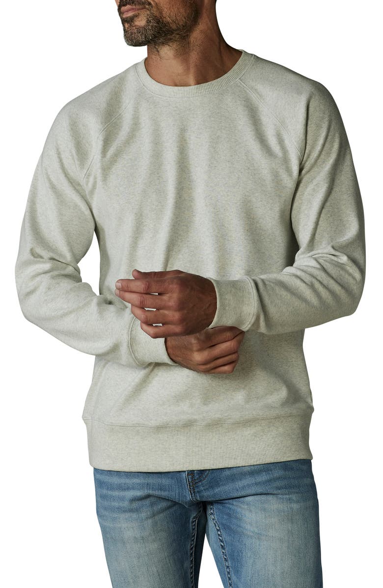 The Normal Brand Puremeso Everyday Crewneck Sweatshirt, Main, color, Stone