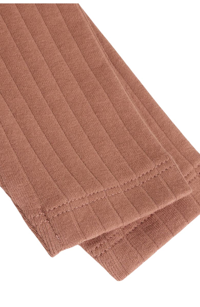 NEXT 6-Pack Assorted Rib Knit Tops & Leggings Set, Alternate, color, Green