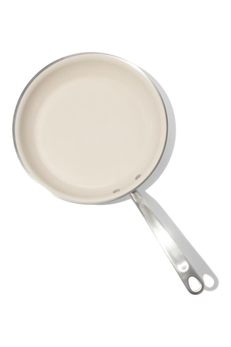 CeramiClad Nonstick Fry Pan, Alternate, color, WHITE
