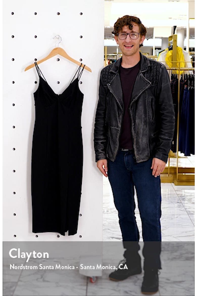 Victoria Dual Strap Midi Dress video
