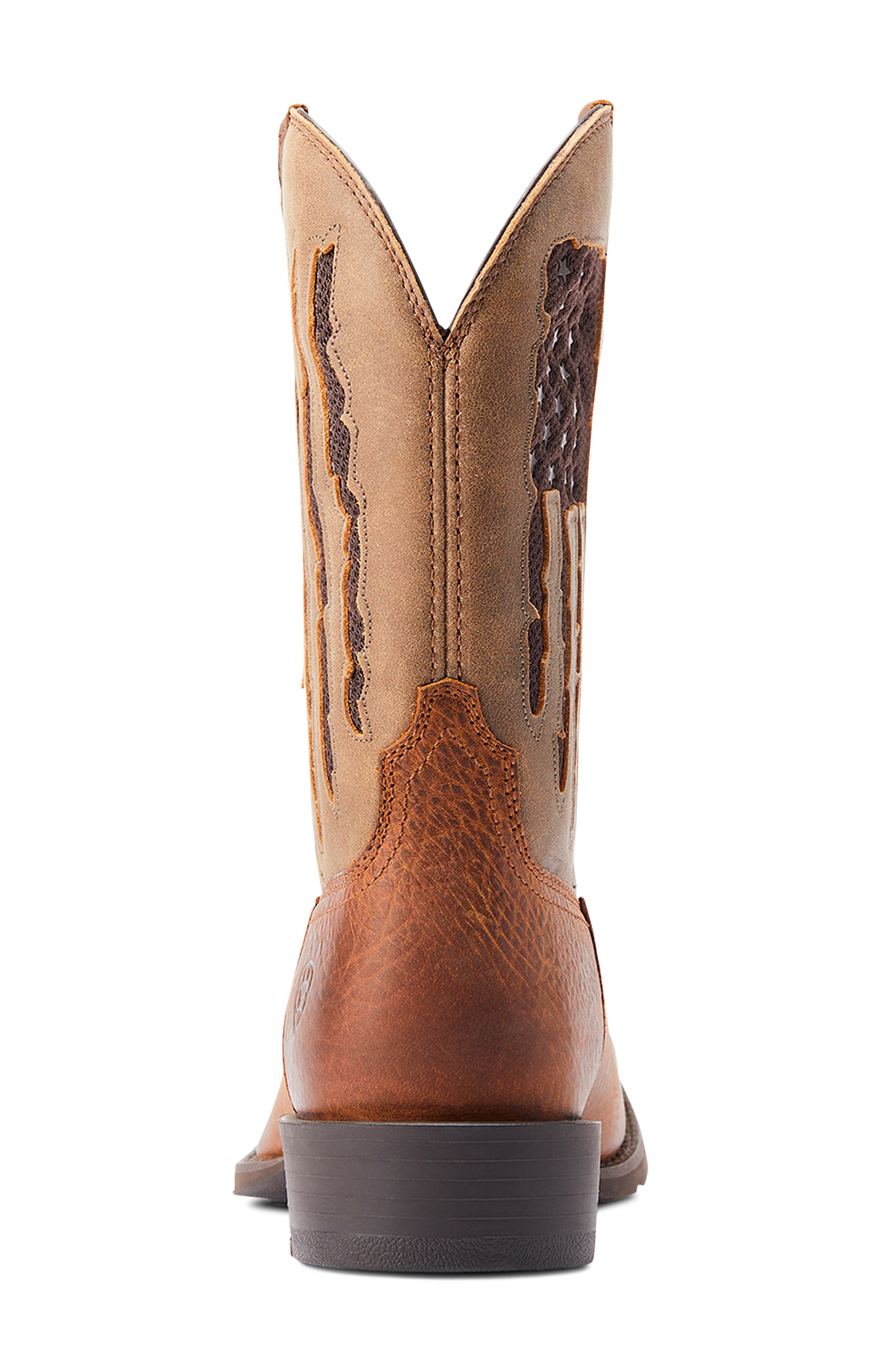 Ariat Sport My Country VentTEK<sup>™</sup> Western Boot, Alternate, color, Faithful Brown