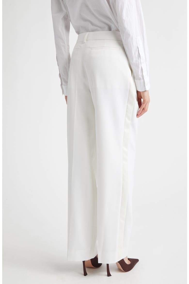 Tailored Straight Leg Trousers, Alternate, color, IVORY