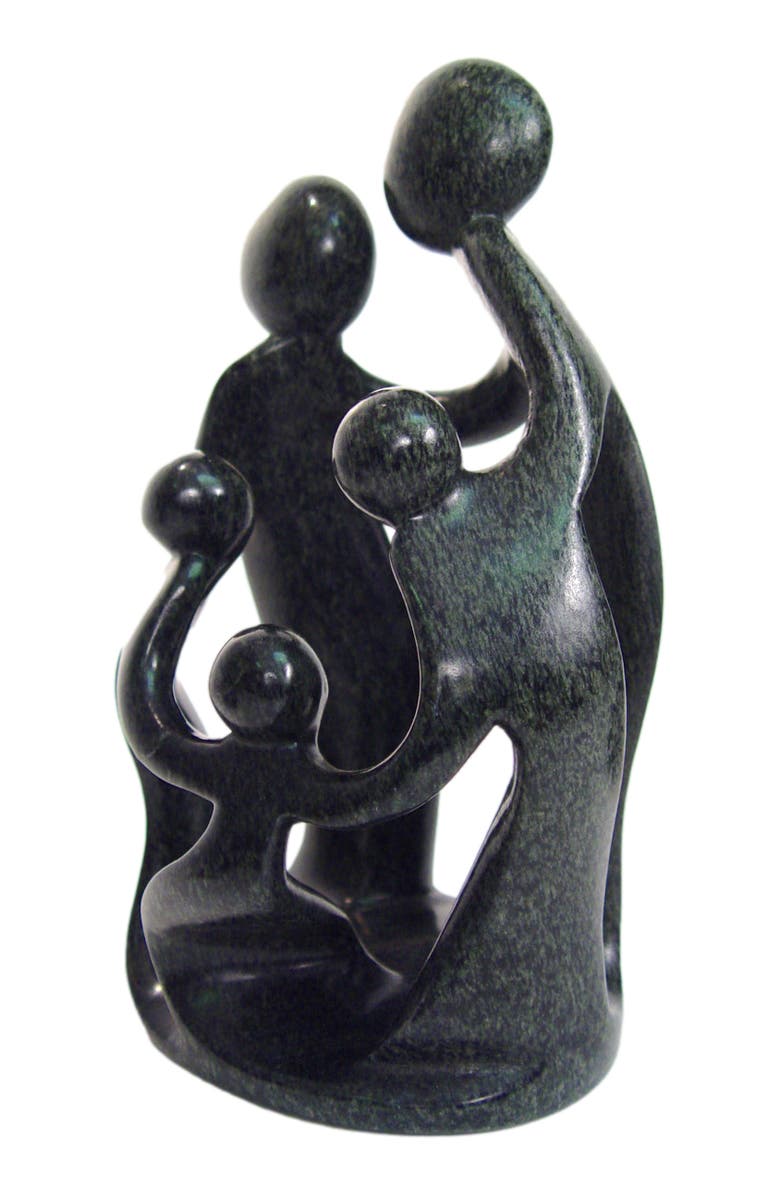 Mbare Family of Five - 10", Alternate, color, Black