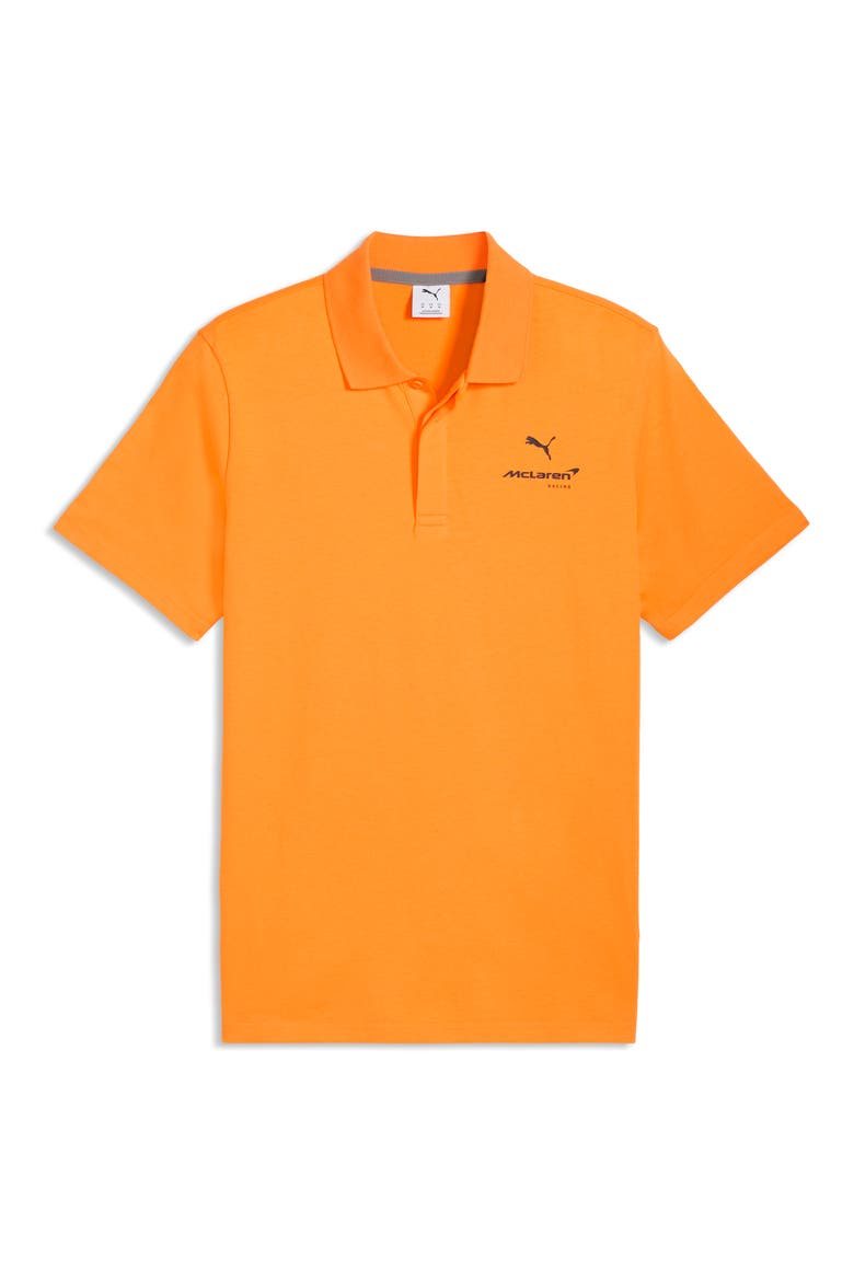 McLaren Small Logo Polo, Main, color, PAPAYA